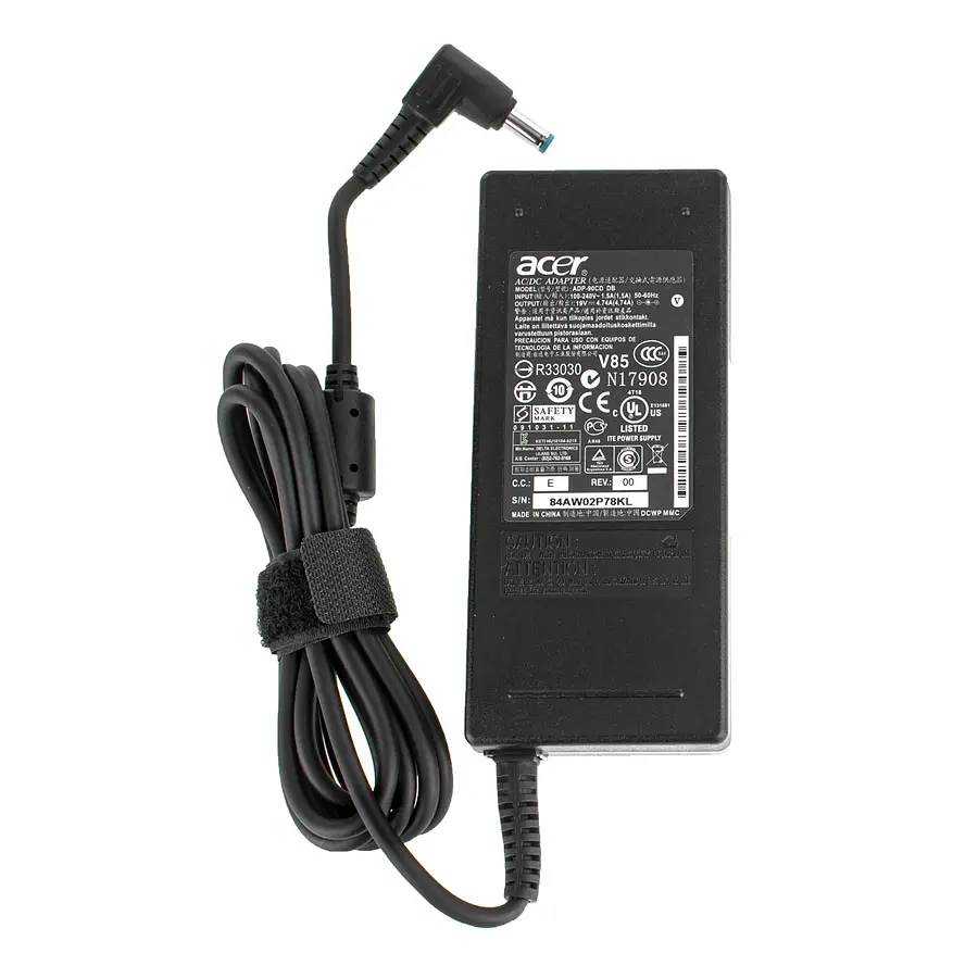 Блок живлення для ноутбука Acer 19V, 4.74A, 90W, 5.5x1.7мм, black (без кабеля !) (ADP-90SB) - фото 3