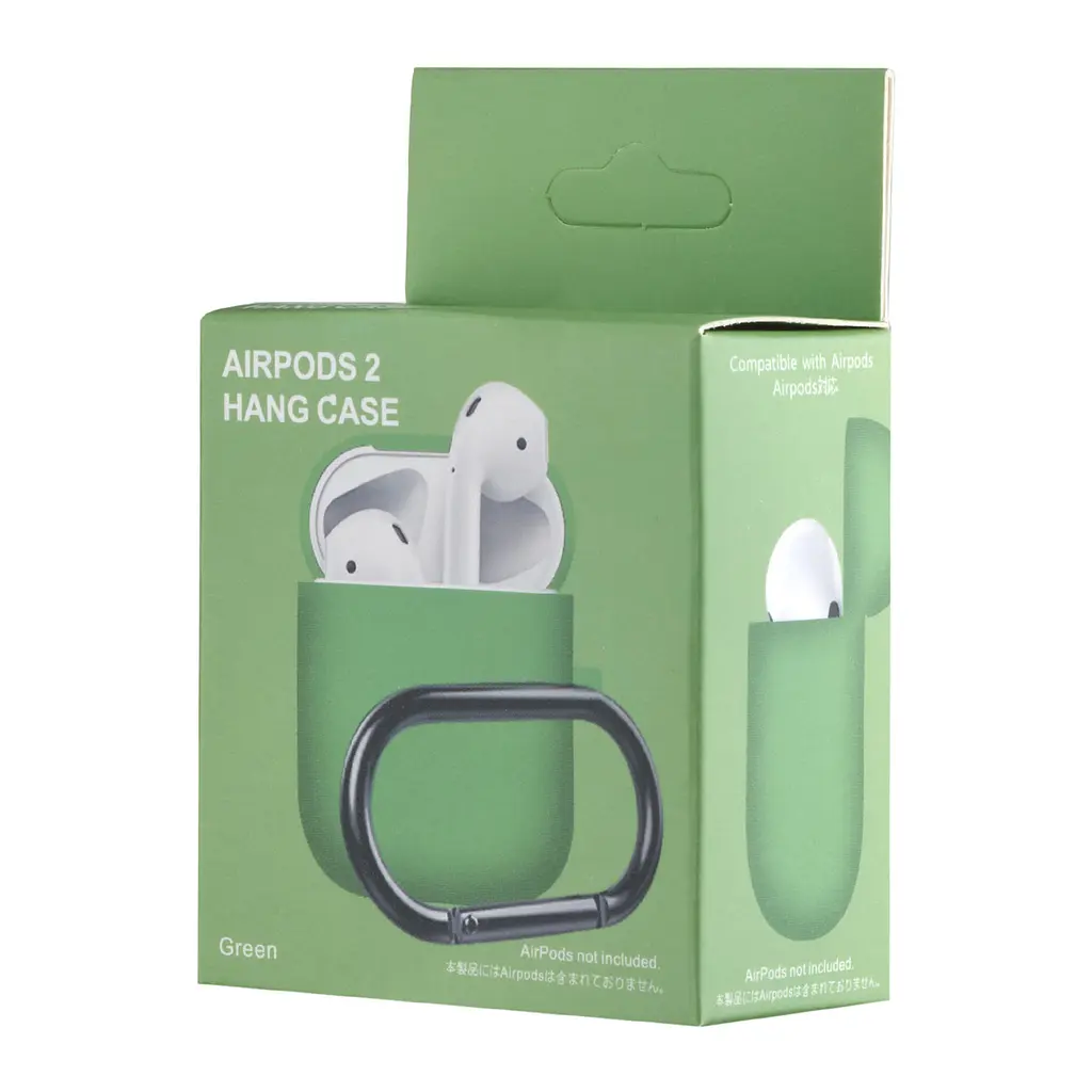 Чохол Silicone Case 1,2mm for AirPods 1/2 Spearmint - фото 2