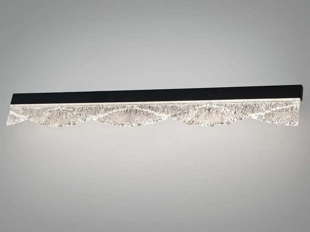 Настінне LED бра Diasha 8057/600BK чорне 16 Вт акрил - фото 2