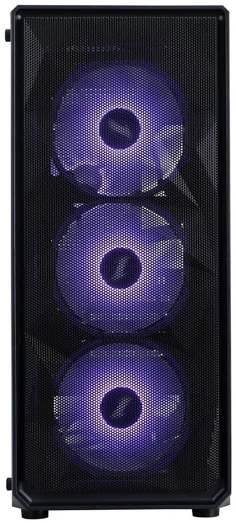 Корпус 1stPlayer FD3-M-BK-4F7 Black без БП (FD3-M-BK-4F7) - фото 2