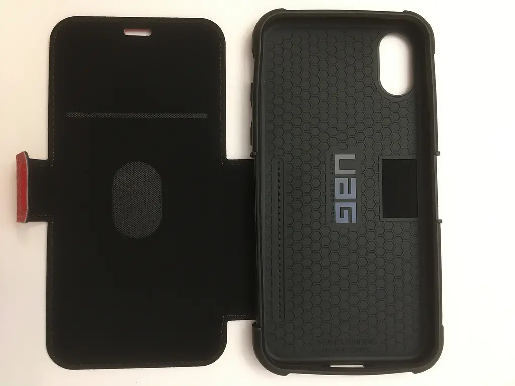 Оригінальний чохол-книжка UAG Metropolis Series IPHX-E-MG (Original) для iPhone X/XS (5.8") Magma - фото 8