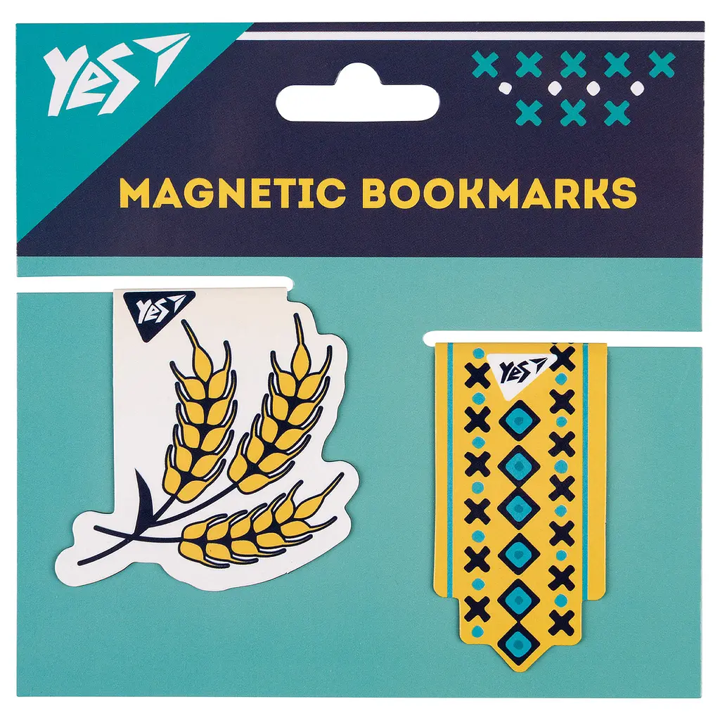 Закладка магніт. Yes 708123 Ukraine 2шт