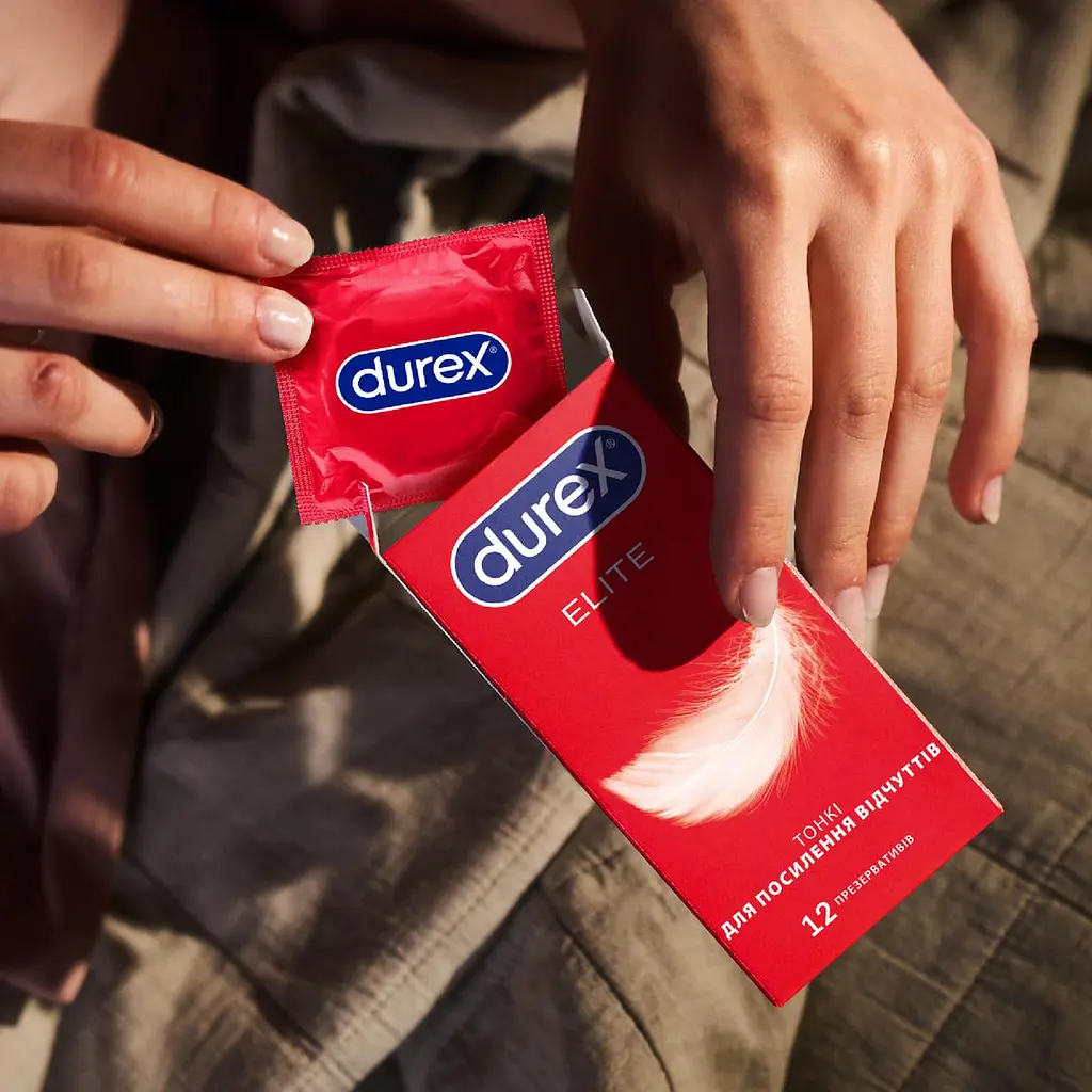 Презервативи ультратонкі Durex Elite 12 шт. - фото 5