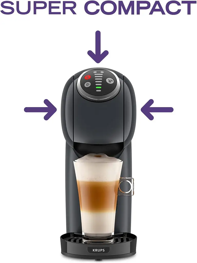 Кофеварка капсульная Dolce Gusto Genio S Plus 0.8л темно-серый Krups teh0026162 - фото 6