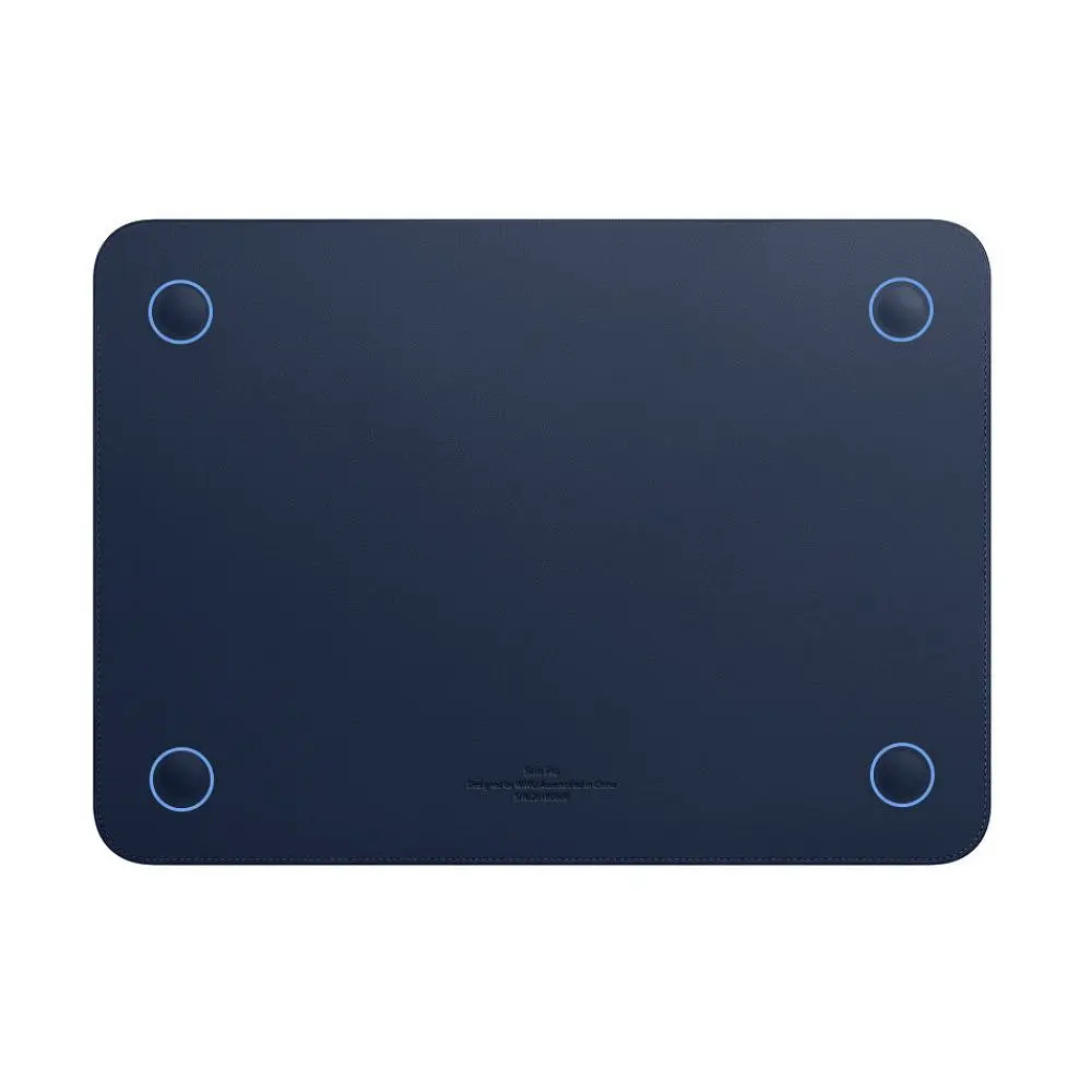 Чохол WiWU Skin Pro II Leather Sleeve Case для MacBook Pro 13 (2016-2019) Navy Blue [46641] - фото 3