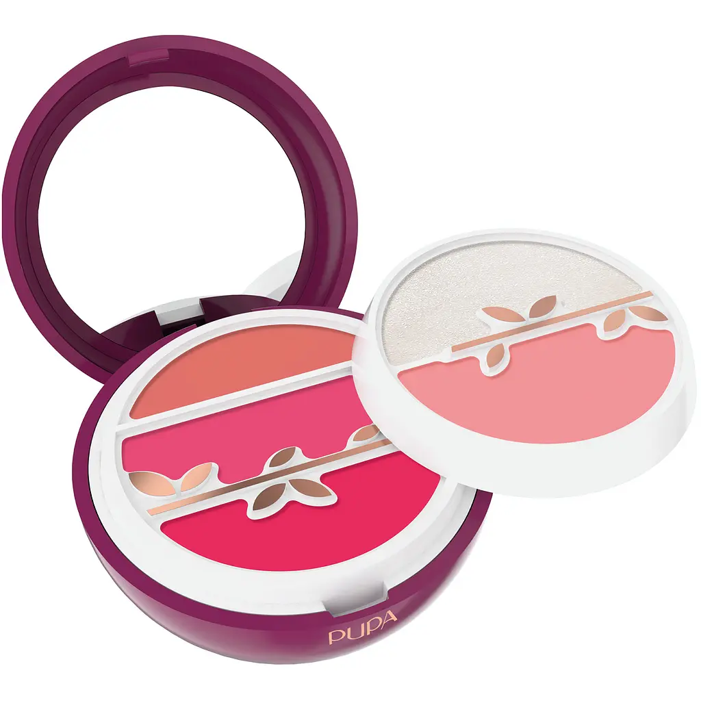 Шкатулка для макіяжу губ Pupa Owl Beauty Kits, тон 2 (Лілові відтінки), 7 г (127809) - фото 2
