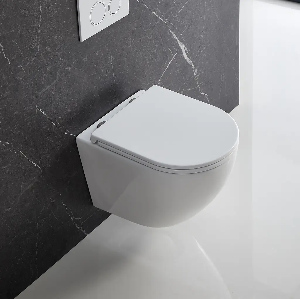 Комплект Grohe Set унітаз Ellipse-0301-R + Інсталяція Grohe Rapid Sl 38772001 38772001ELLIPS0301R, Білий - фото 3