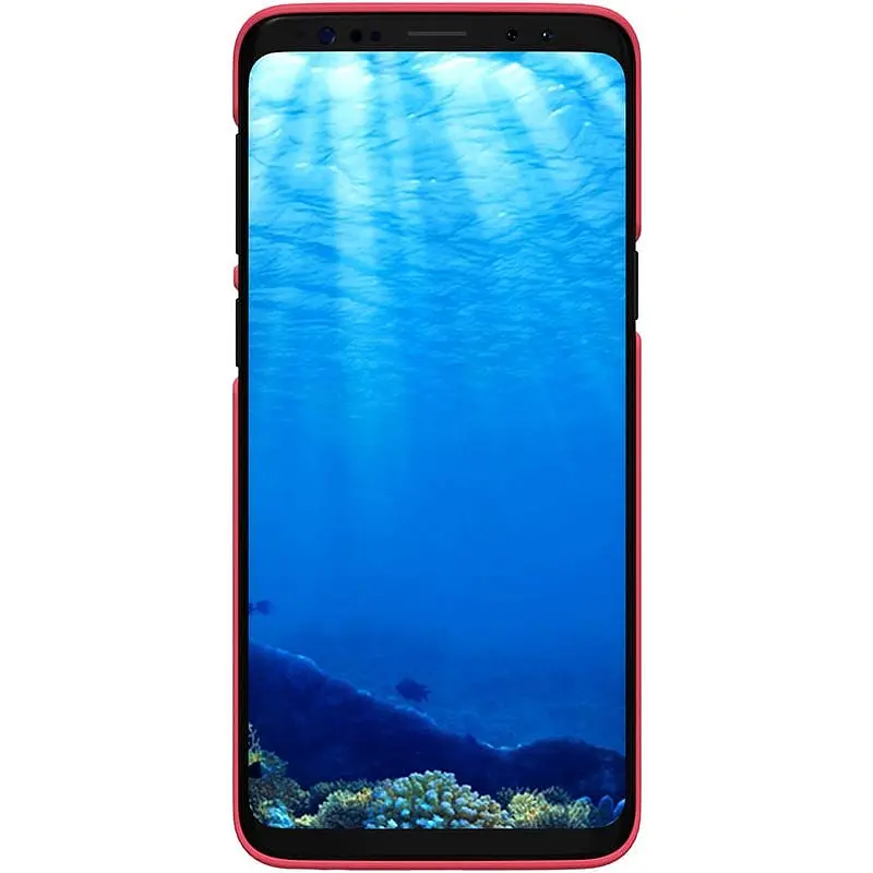 Чохол-накладка Nillkin Super Frosted Shield Samsung Galaxy S9 G960 Red - фото 2