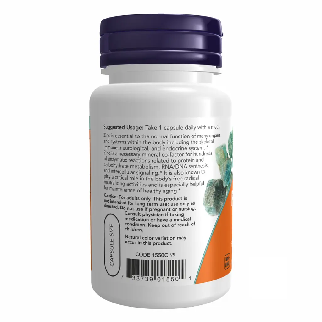 Цинк піколінат Zinc Picolinate 50 mg - 60 vcaps - фото 3