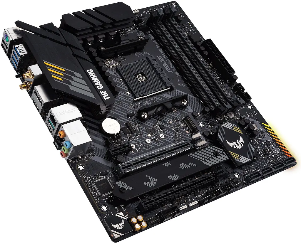 Материнская плата TUF GAMING B550M-PLUS WIFI II sAM4 B550 4xDDR4 M.2 HDMI DP Wi-Fi BT mATX Asus teh0019021 - фото 5