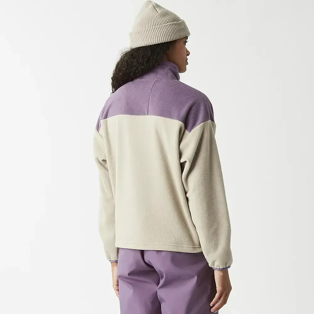 Реглан женский флисовый Picture Organic Arcca Woman M Белый-Фиолетовый - фото 2