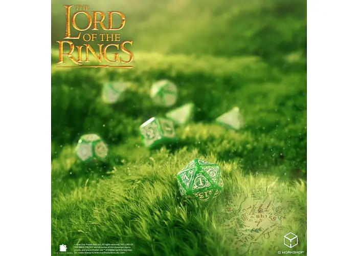 Набір кубиків The Lord of the Rings: Shire Dice Set (7 шт.) (LOTR/190166/SHI/A) - фото 6