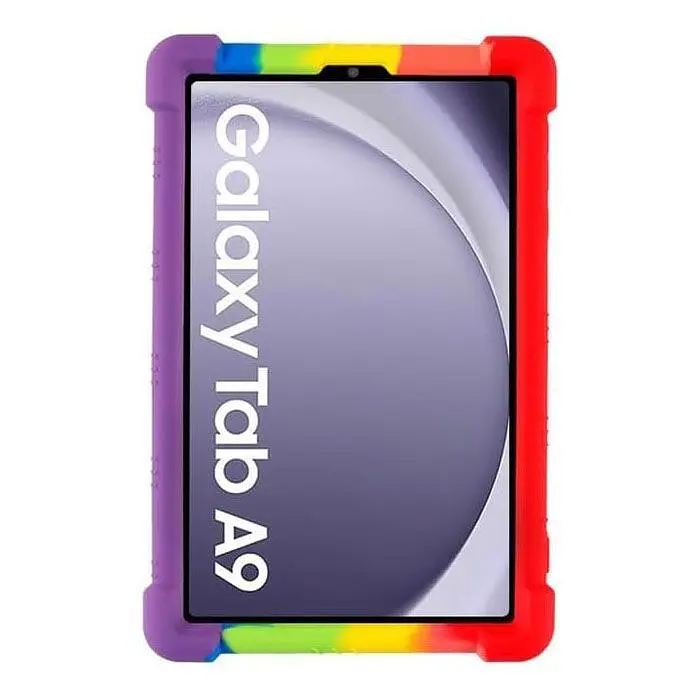 Чохол SoftGel Kids дитячий Samsung Galaxy Tab A9 SM X110 X115 Веселковий - фото 5