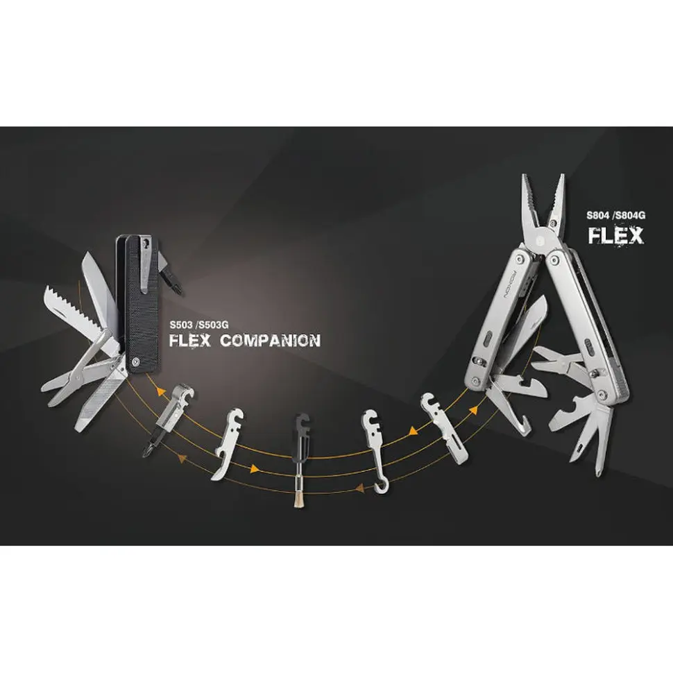 Мультитул Roxon Flex Companion S503G чорний - фото 13