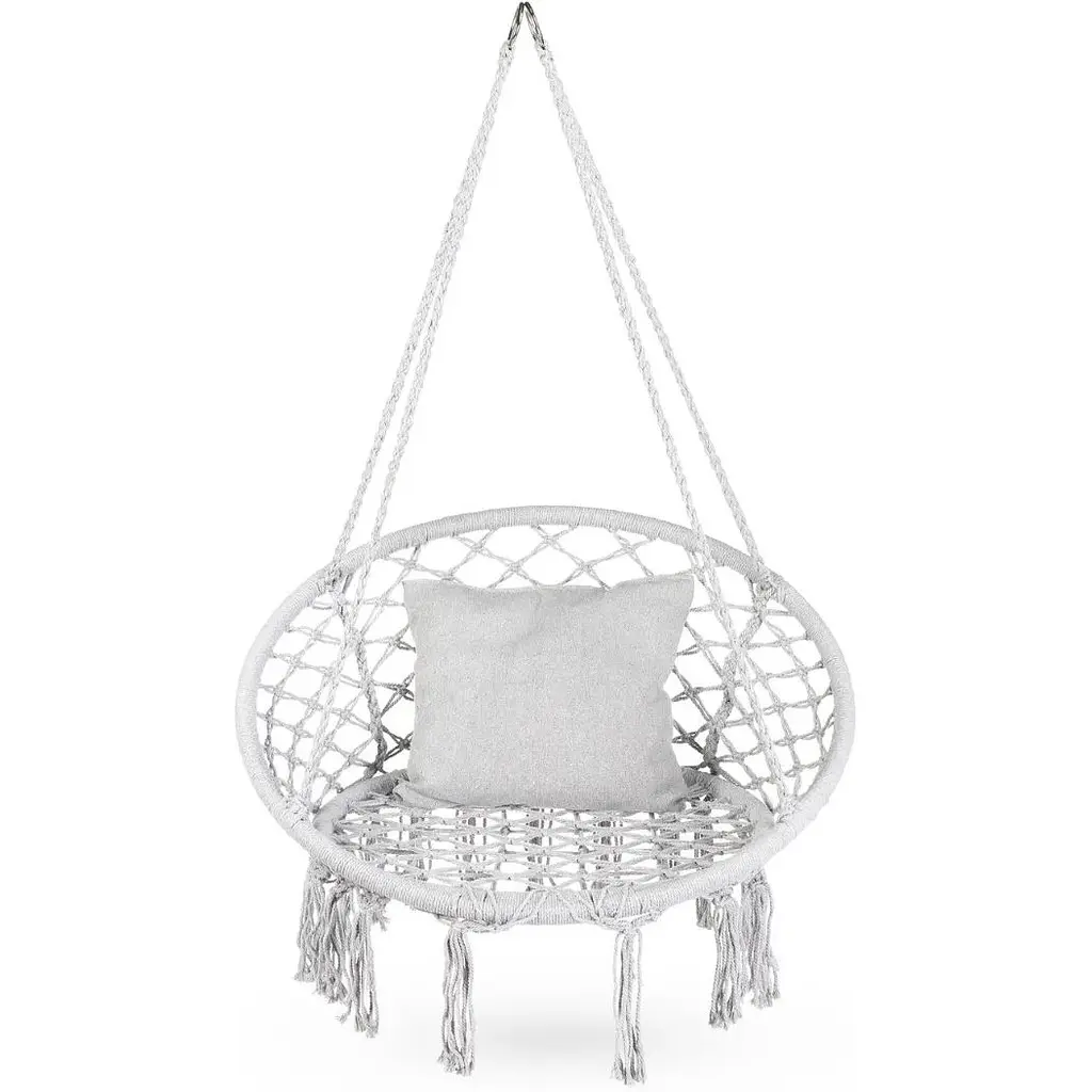 Садова гойдалка Outtec Boho XXL сірий - фото 5