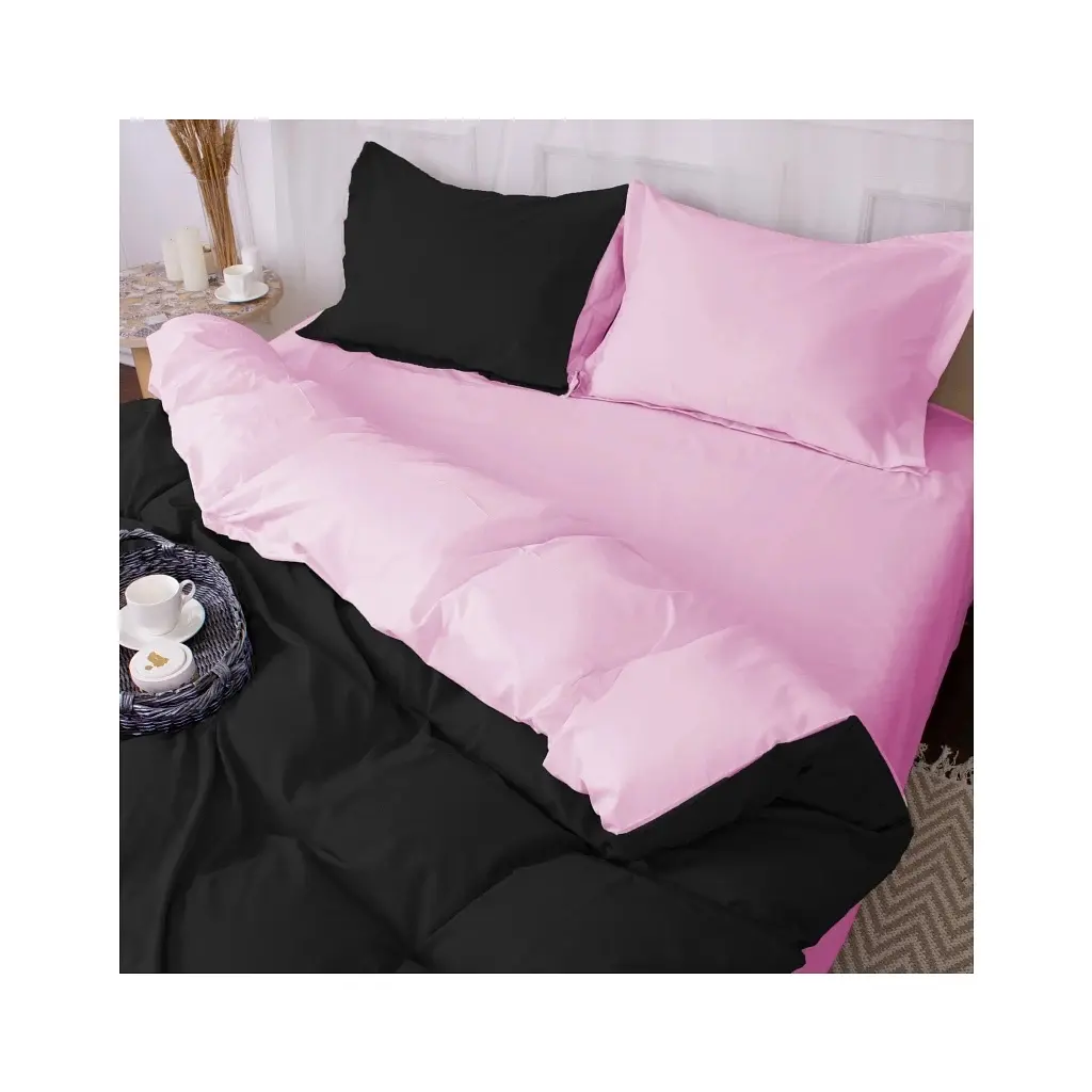 Постільна білизна MirSon Poplin Line 018 + 099 Ammon 220 x 240 (2200006283829) - фото 2