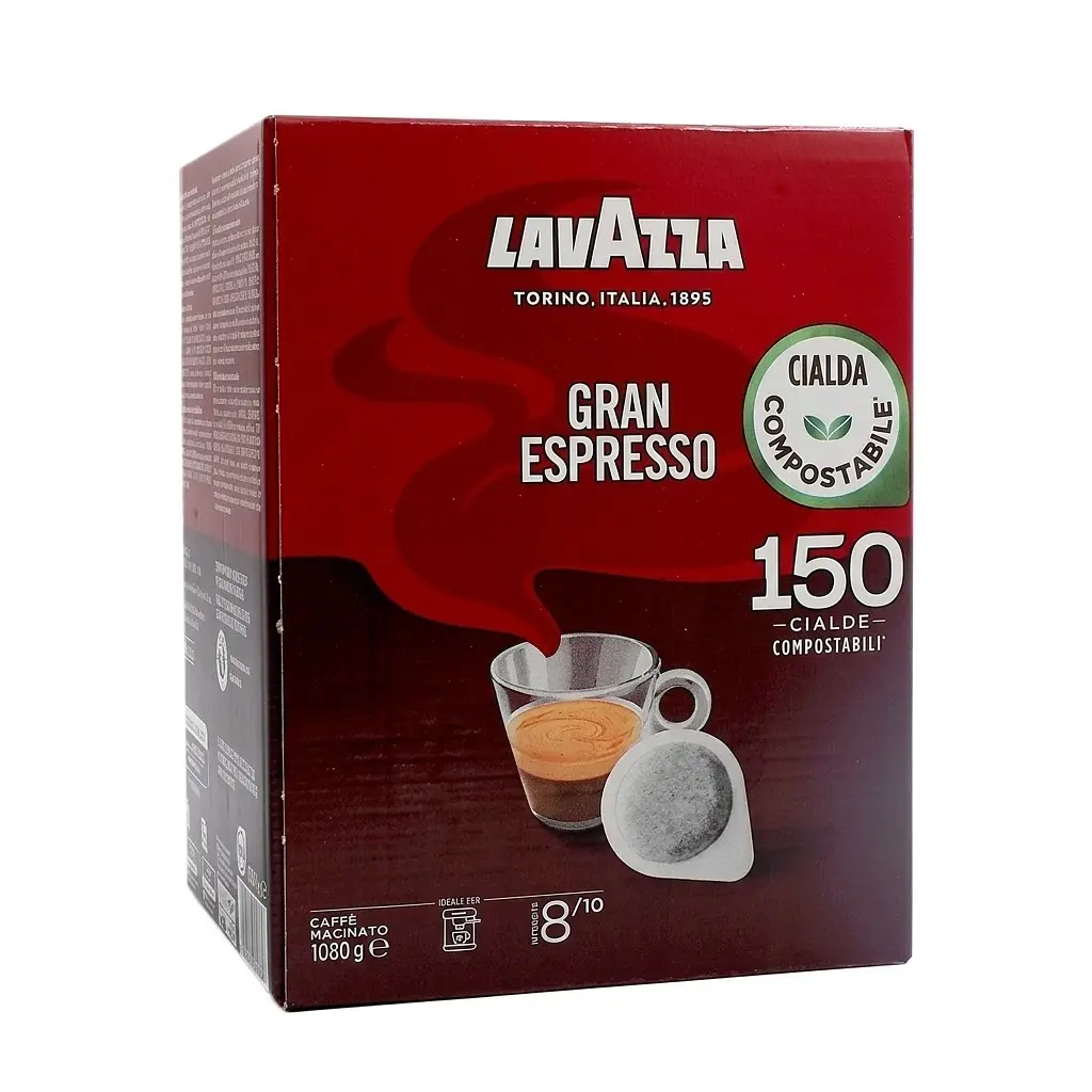 Кава в чалдах Lavazza Gran Espresso, оригінал, 150 шт - фото 2