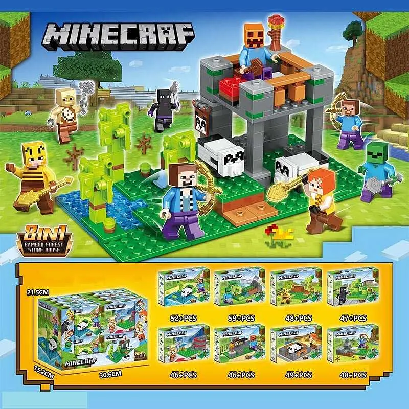 Конструктор Minecraft з фігурками героїв - фото 2