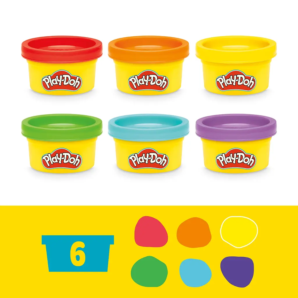 Набір для творчості Play-Doh Основи Fundamentals Letters (E8530_E8532) - фото 5
