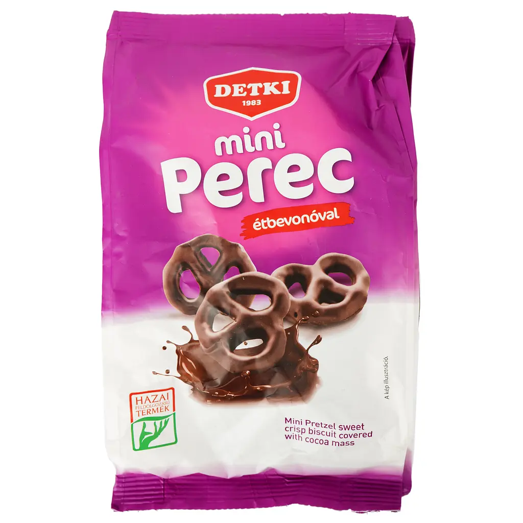 Печенье Detki Mini Pretze Крендель какао 160 г - фото 2