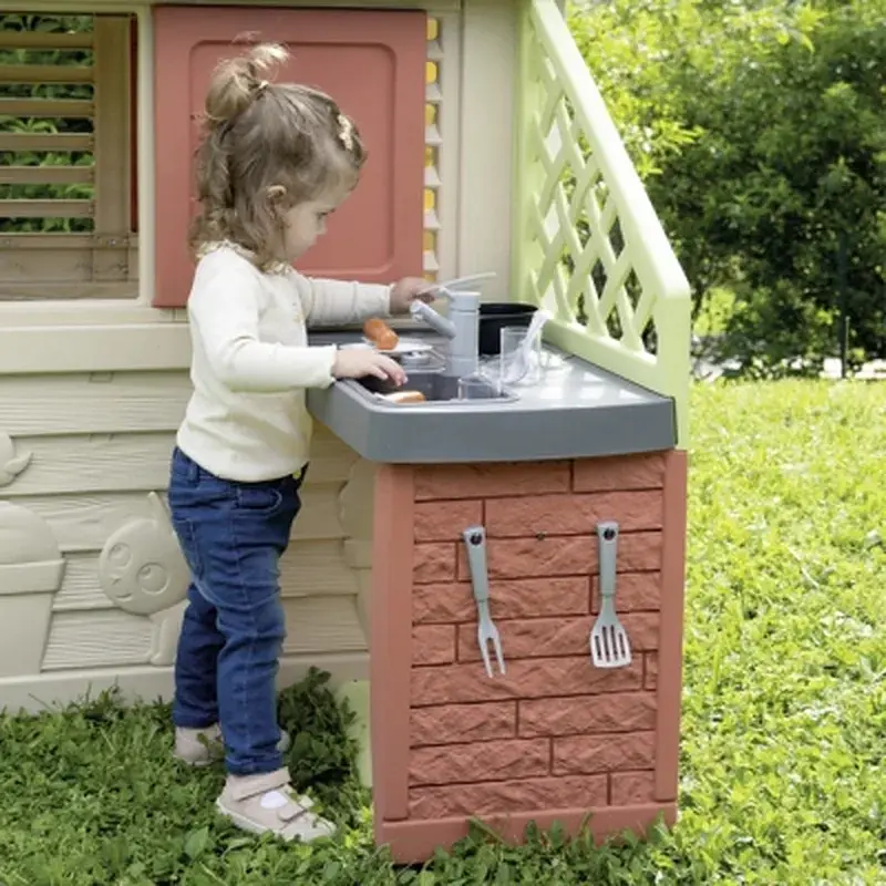 Ігровий будиночок Smoby Life Сонячний з літньою кухнею (7600810739) - фото 9