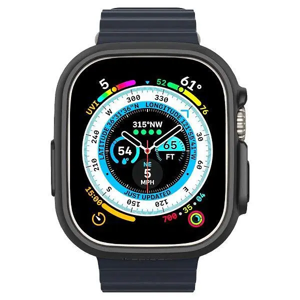 Чохол Spigen Чохол Thin Fit для Apple Watch Ultra 49 мм Black (ACS05458) - фото 2
