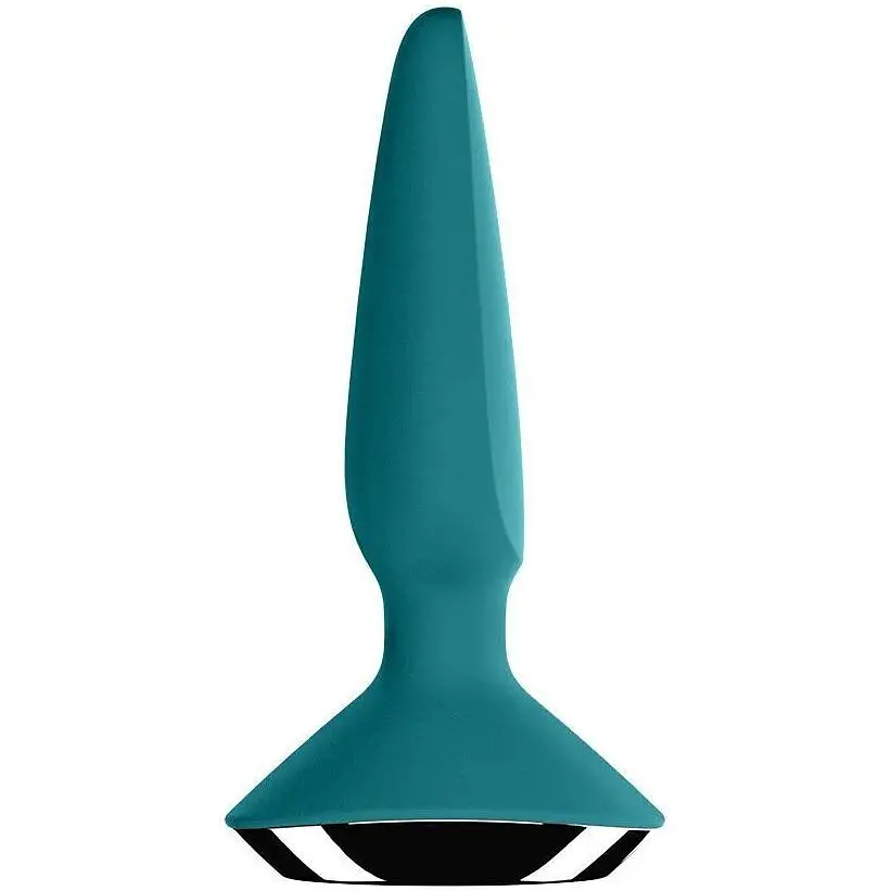 Анальная смарт-вибропробка Satisfyer Plug-ilicious 1 Зеленая - фото 2