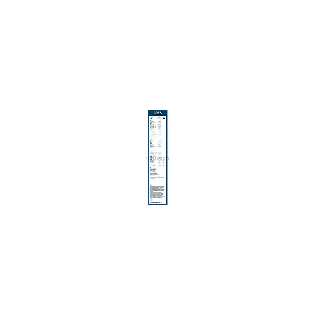 Щітка склоочисника Bosch 3 397 118 404 - фото 2