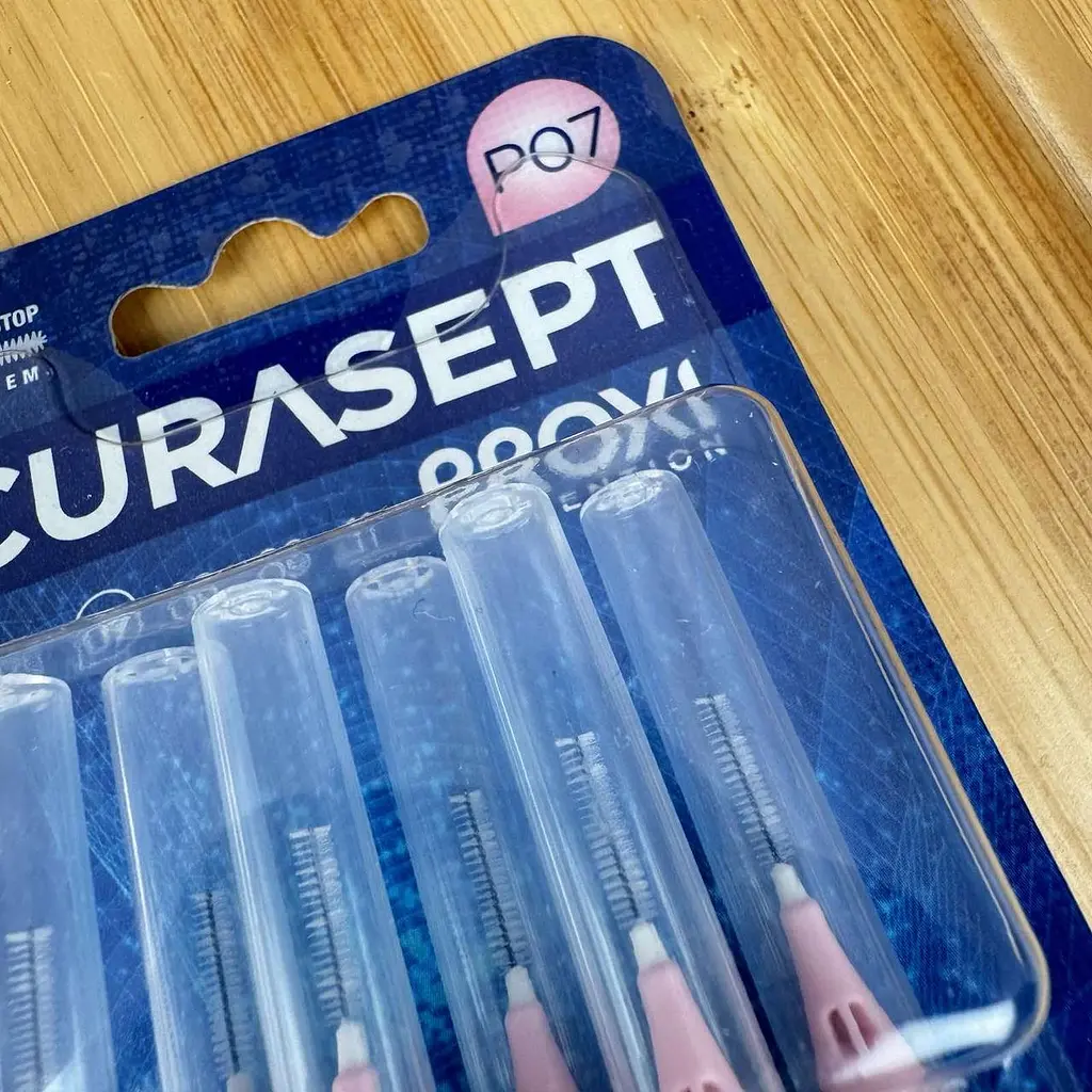 Міжзубний йоржик Curasept Proxi P07, ISO1 (0.7 мм, рожевий), 25 шт - фото 2