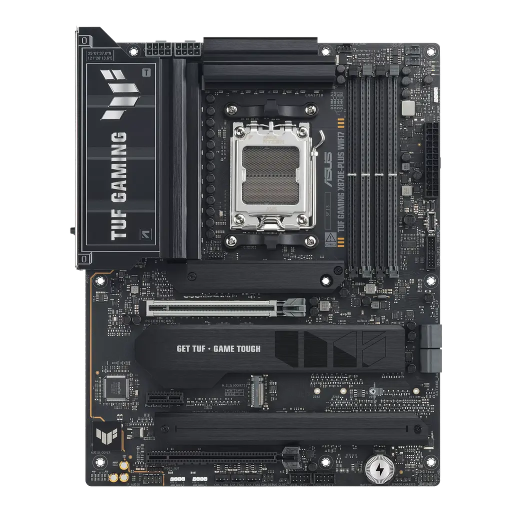 Материнська плата Asus X870E-Plus TUF Gaming WiFi7 Socket AM5 (TUF GAMING X870E-PLUS WIFI7) - фото 6