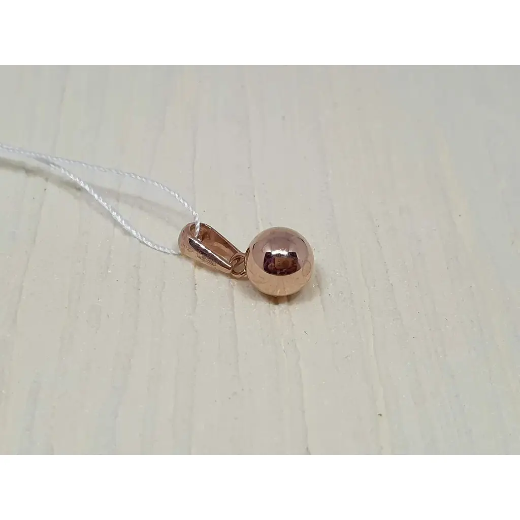 Золота підвіска Favoritum Кулька. 310328_7 - фото 2