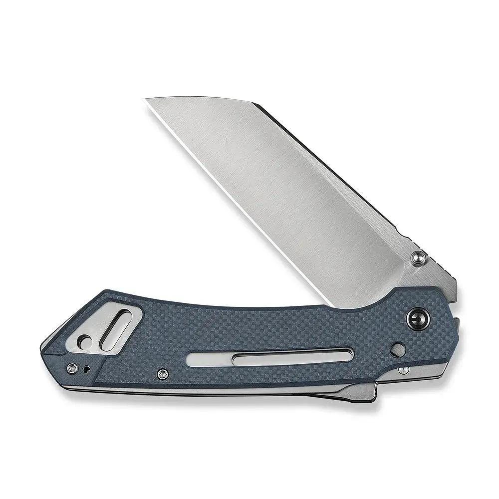 Складаний ніж Civivi Buster FG Grey 106,8 мм Nitro-V сірий - фото 3