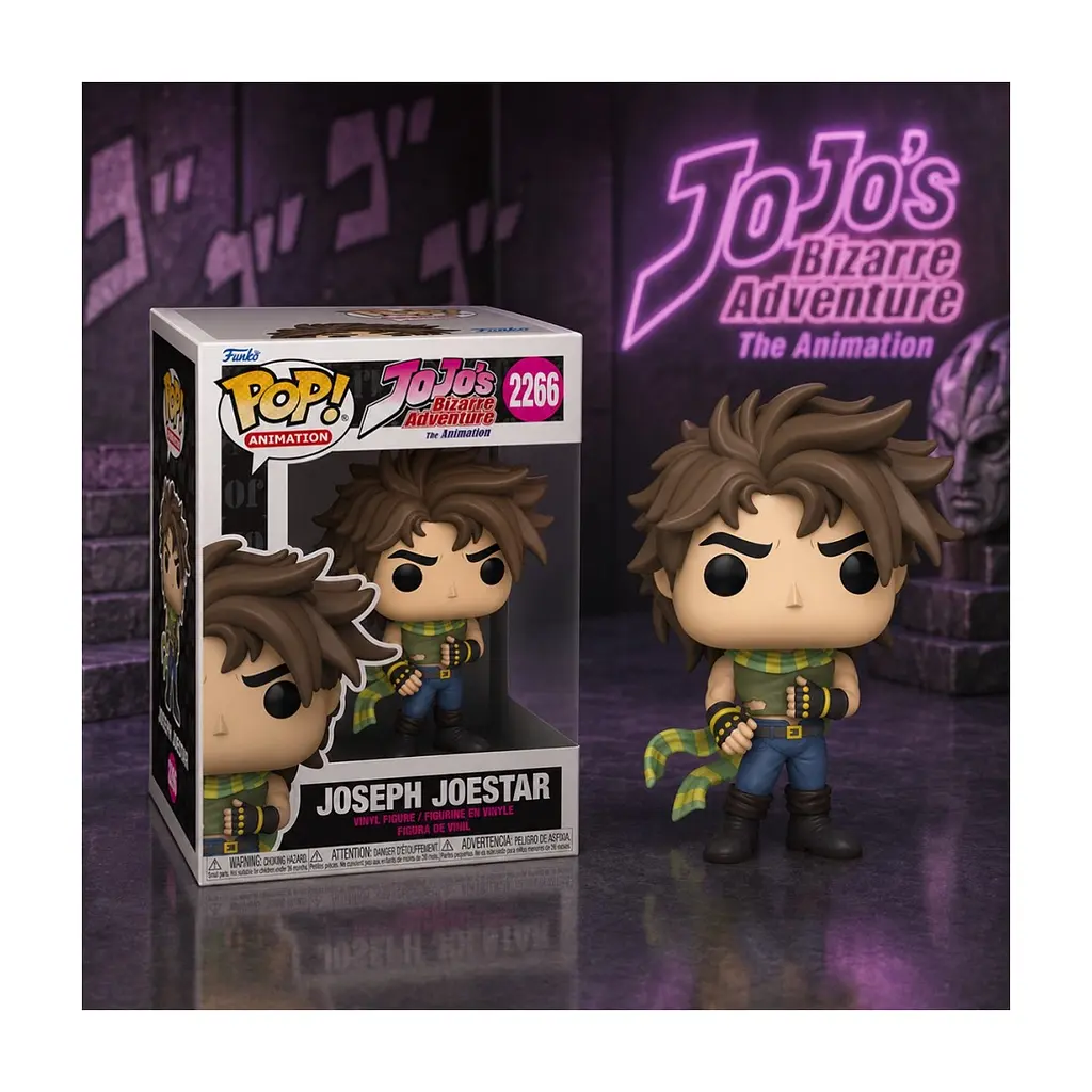 Фігурка Funko Pop серії Химерні пригоди ДжоДжо - Джозеф (90627) - фото 3