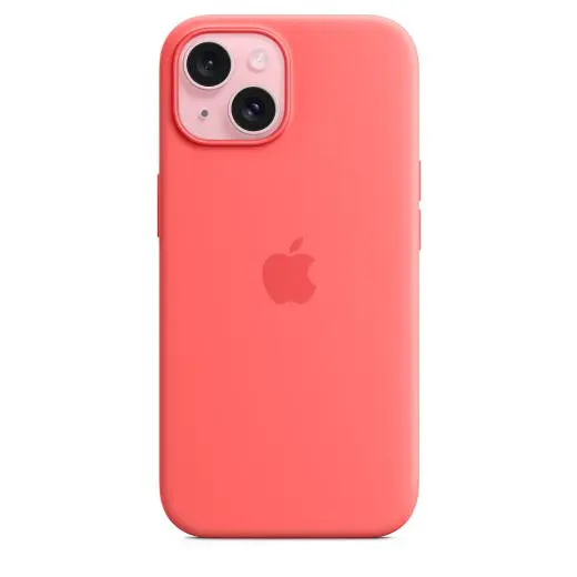 Силіконовий чохол CasePro Silicone Case with MagSafe Guava для iPhone 15 Plus - фото 2