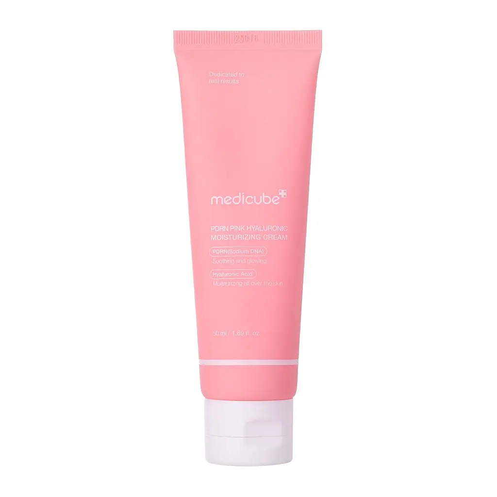 Зміцнювальний та зволожувальний крем для обличчя Medicube PDRN Pink Hyaluronic Moisturizing Cream 50 мл