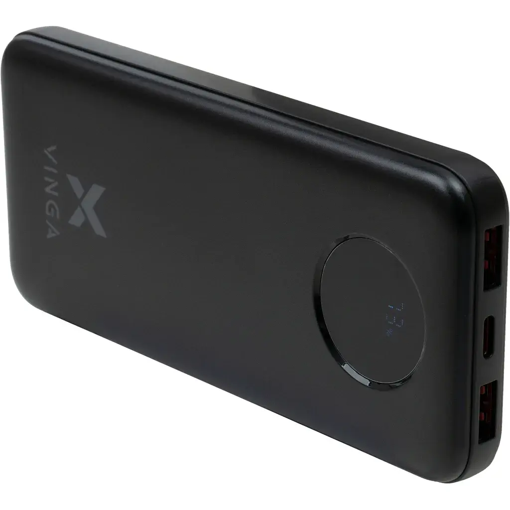 Батарея універсальна Vinga 10000 mAh 22.5W Display Black (VPBB1022) - фото 6