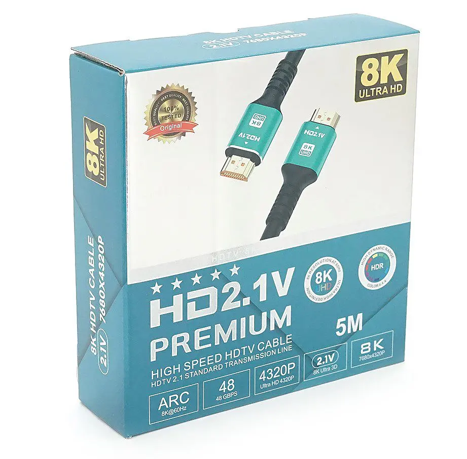 Кабель HDMI 8K Ultra HD ARC Merlion v2.1 5m - фото 3