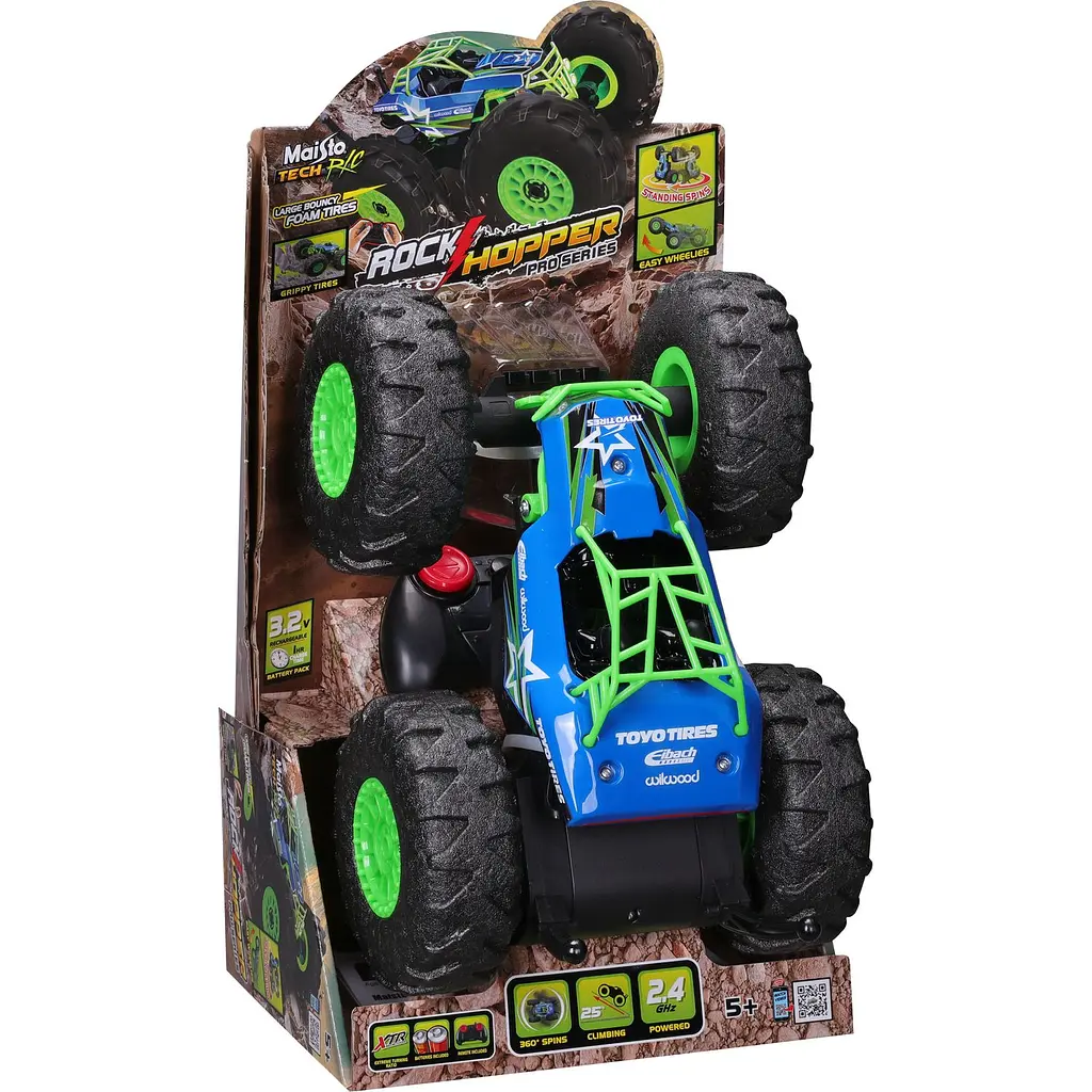 Машинка іграшкова на радіокеруванні Maisto Tech Rock Hopper синя (81806 blue) - фото 14