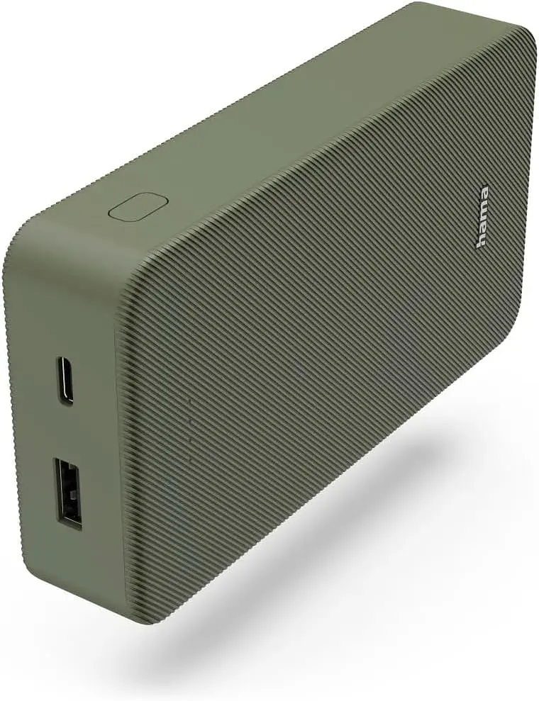 Акумулятор портативний літій-іонний Power Bank Hama 20000 мА·рік, USB-C, USB-A, plum - фото 4