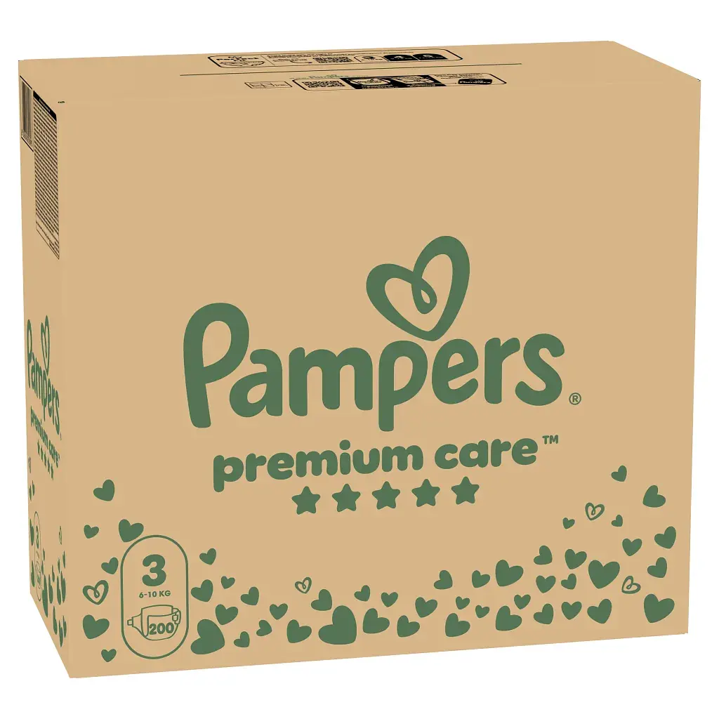 Підгузки Pampers Premium Care Midi Розмір 3 (6-10 кг) 200 шт (8006540855898) - фото 2