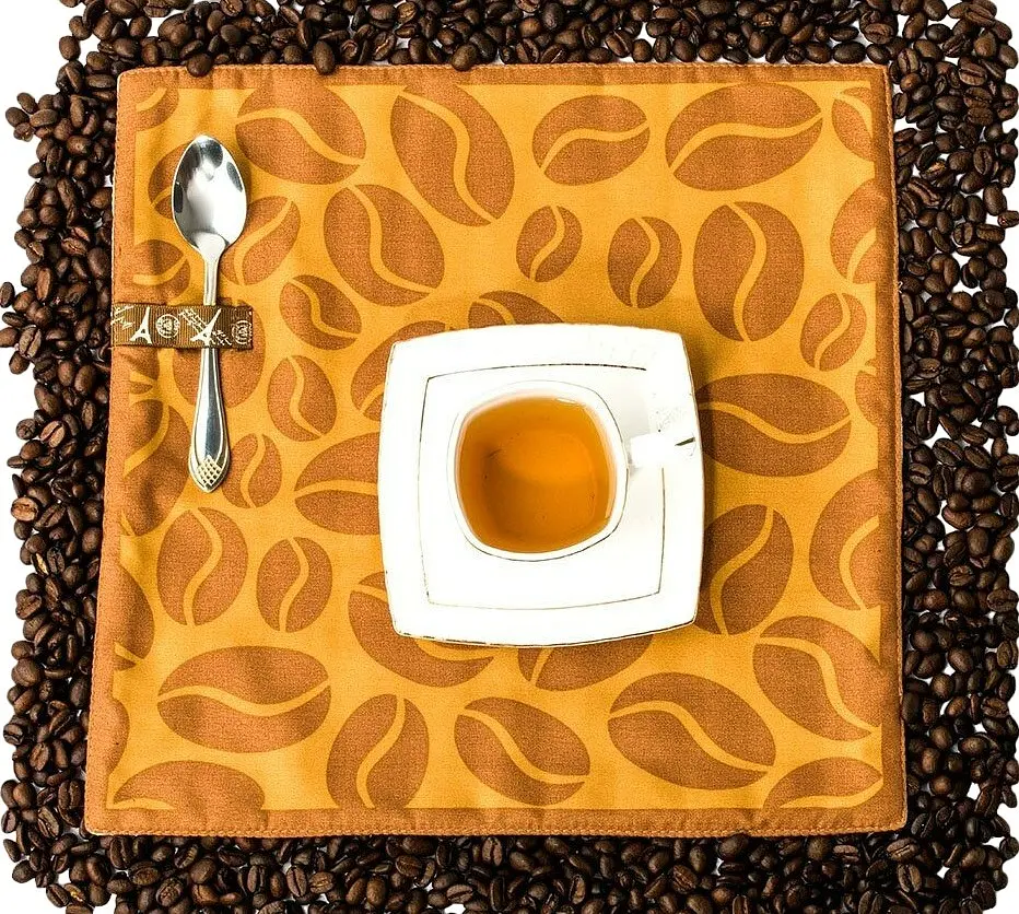 Набор поддельщиков Ideia Кофе 30х30 см 2 шт. (8-11014) - фото 4