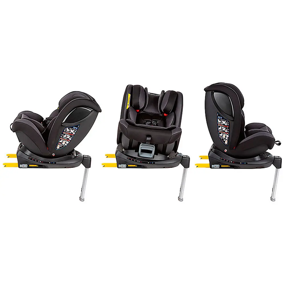 Автокрісло Bebe Confort EvolveFix Night Black, чорне (8048392210) - фото 7