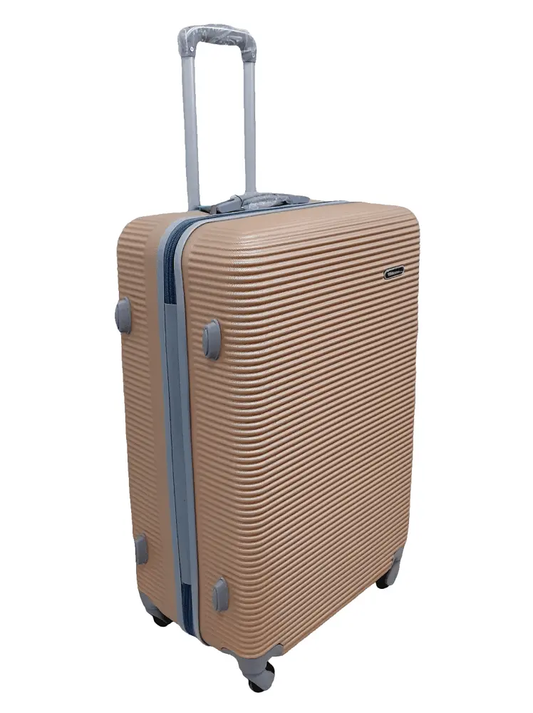 Валіза велика L ABS-пластик Milano bag 004 75,5×50×33,5см 105л Шампань - фото 2