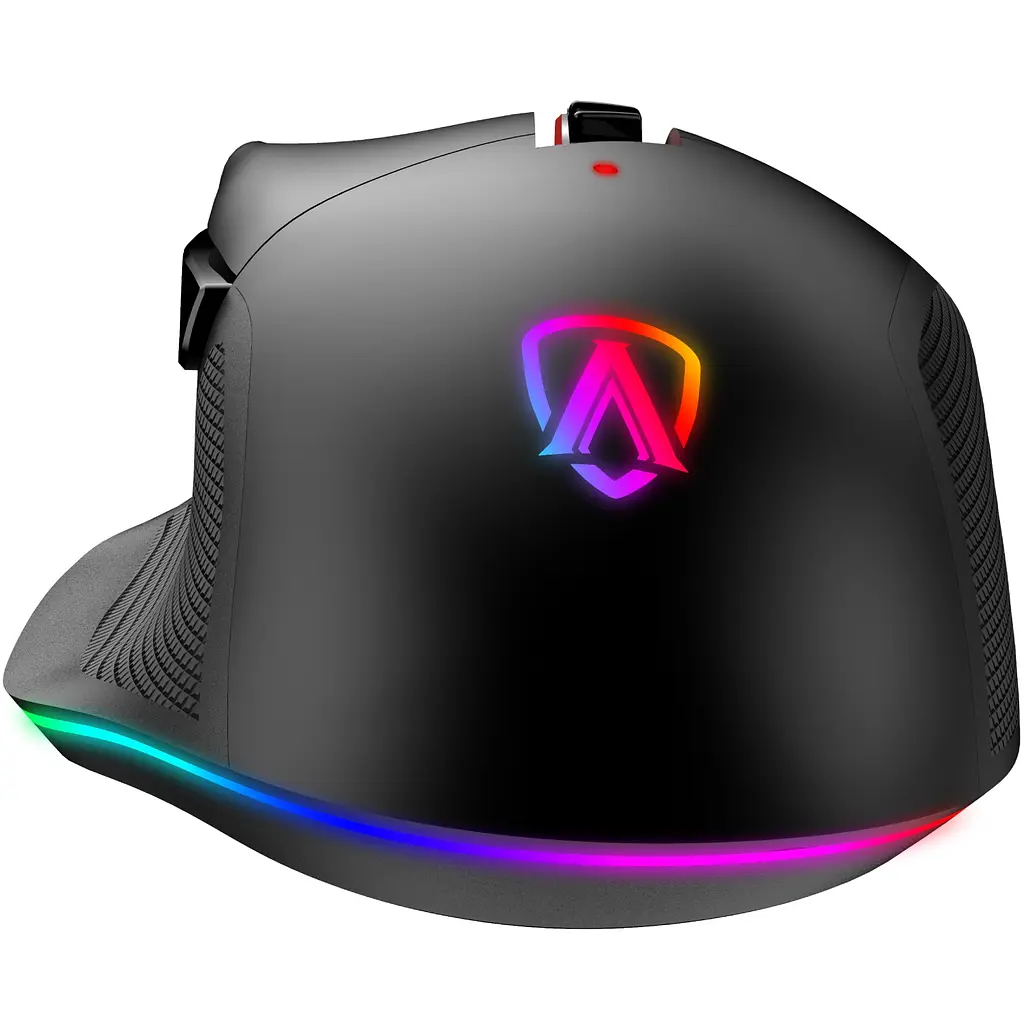 Мишка AOC AGM600 ігрова 16000dpi 10 кнопок RGB PMW3389 Kailh switch чорна - фото 4