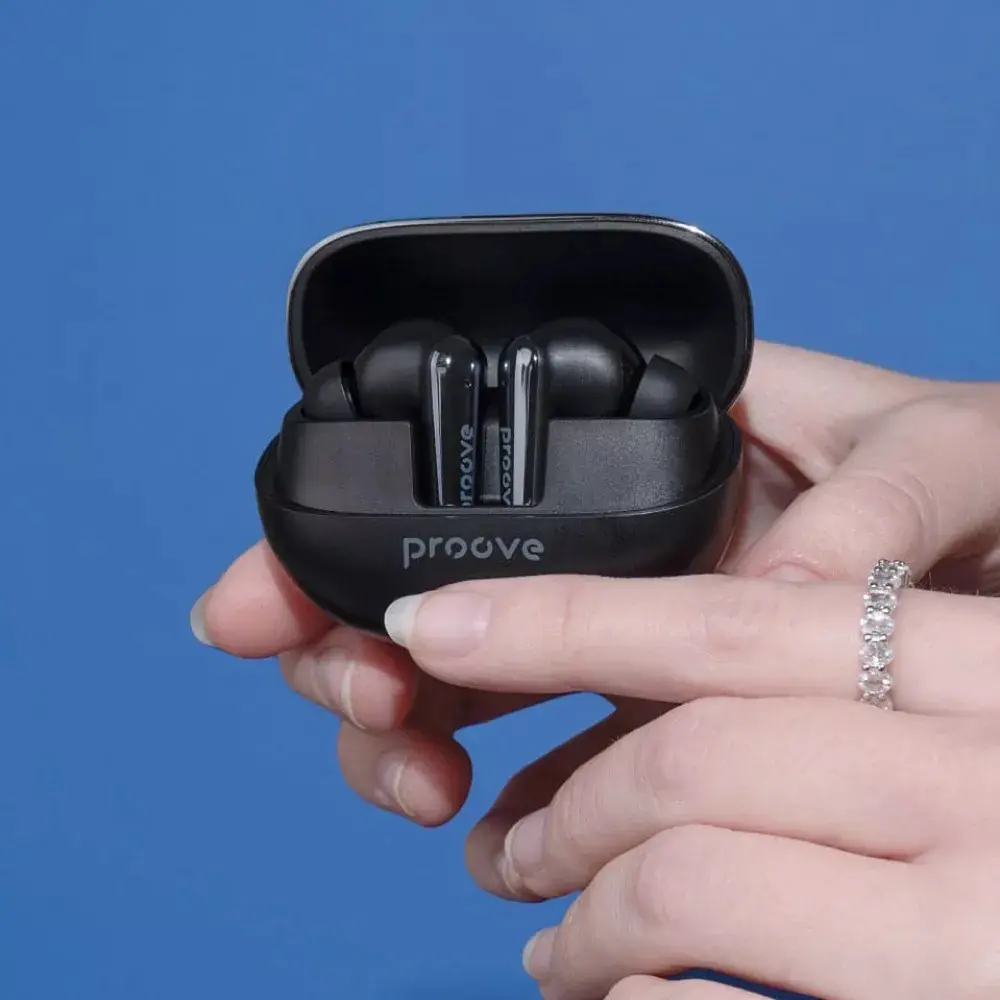 Беспроводные наушники Proove Blitz, TWS, ANC, BT5.3, 40mAh, 500mAh, 8h, white UA UCRF - фото 7
