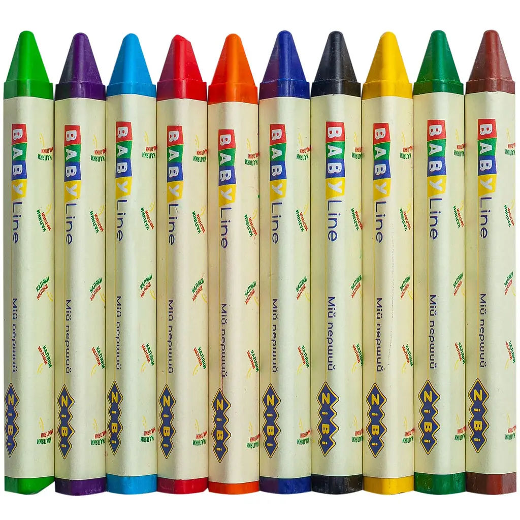 Олівці воскові ZiBi Jumbo Baby Line трикутні 10 шт. (ZB.2482) - фото 2