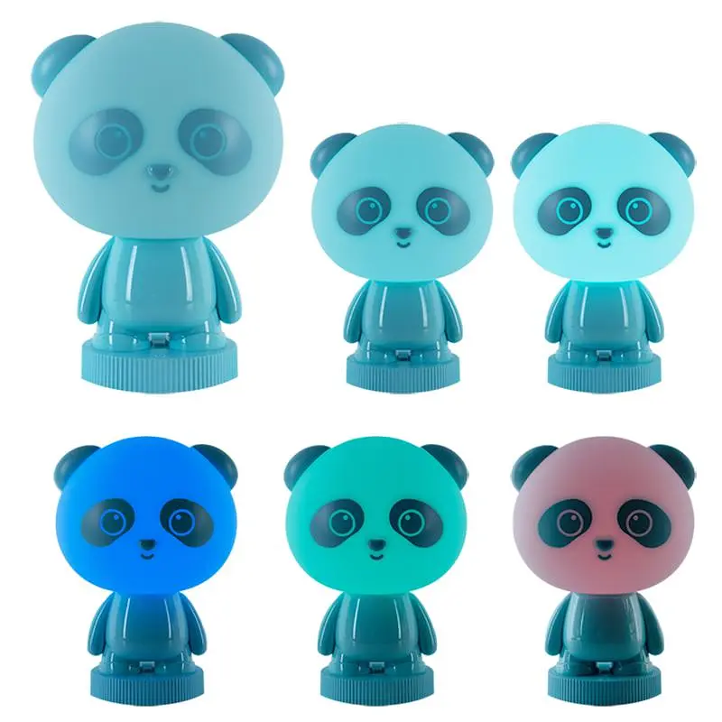 Світильник-нічник Kite LED з акумулятором Panda блакитний (K24-490-3-3) - фото 3