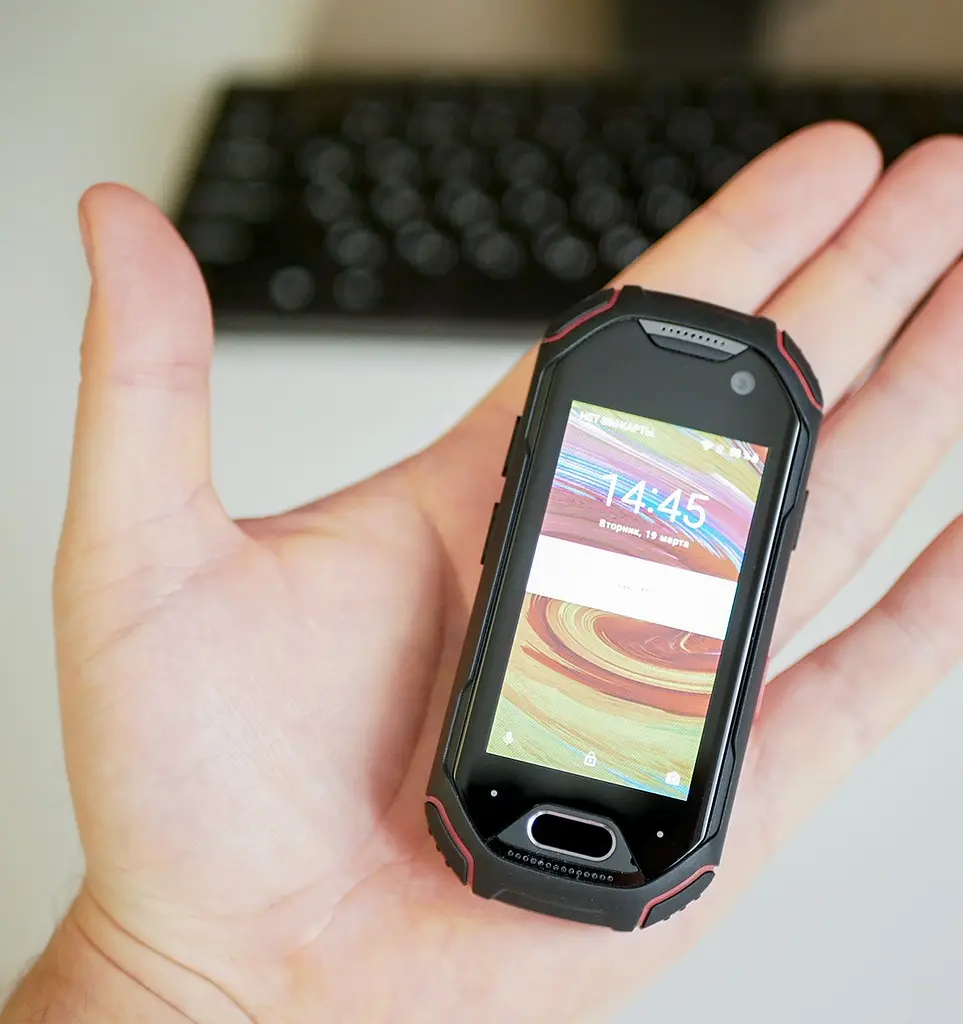 Смартфон Unihertz Atom 4/64Gb black - фото 8