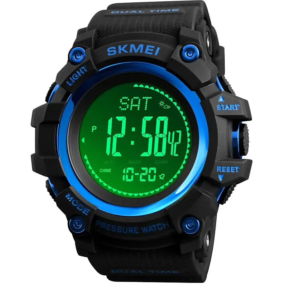 Розумний годинник Skmei Processor Синій - фото 3
