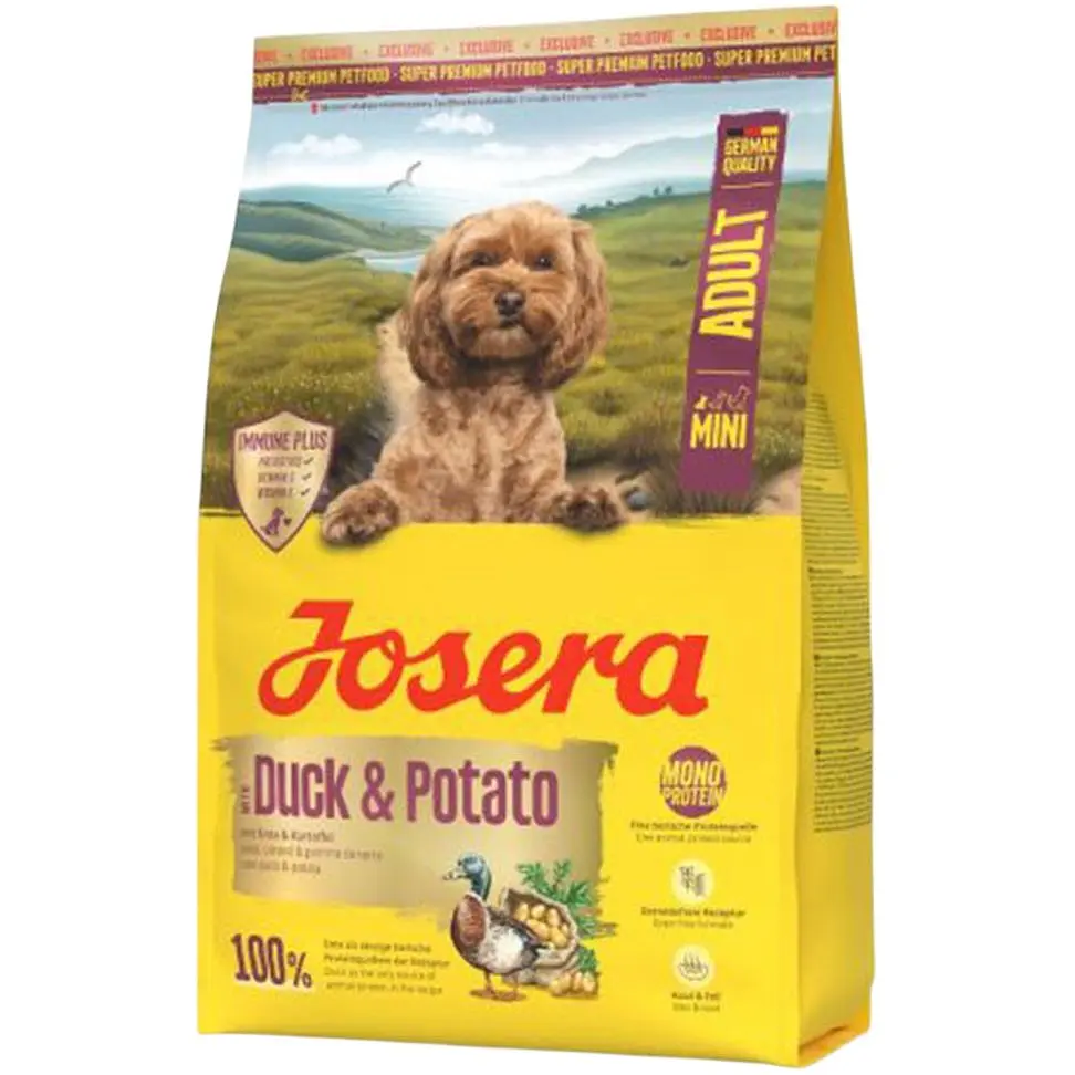 Сухой корм для собак Josera Mini Adult Duck & Potato 3 кг - фото 2